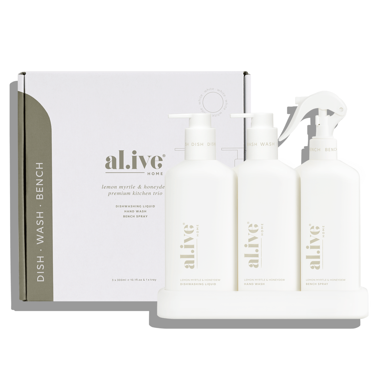 ALIVE BODY Kitchen Trio - Lemon Myrtle & Honeydew - The Ivy Plant Studio 