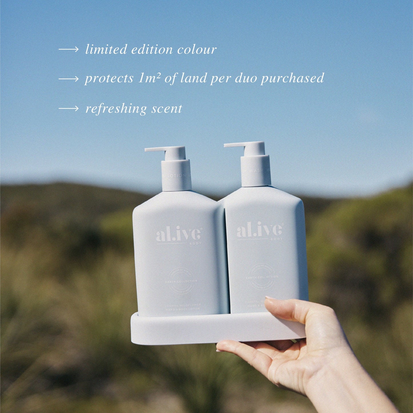 al.ive Body - Wilderlands Wash & Lotion  Duo | The Ivy Plant Studio 