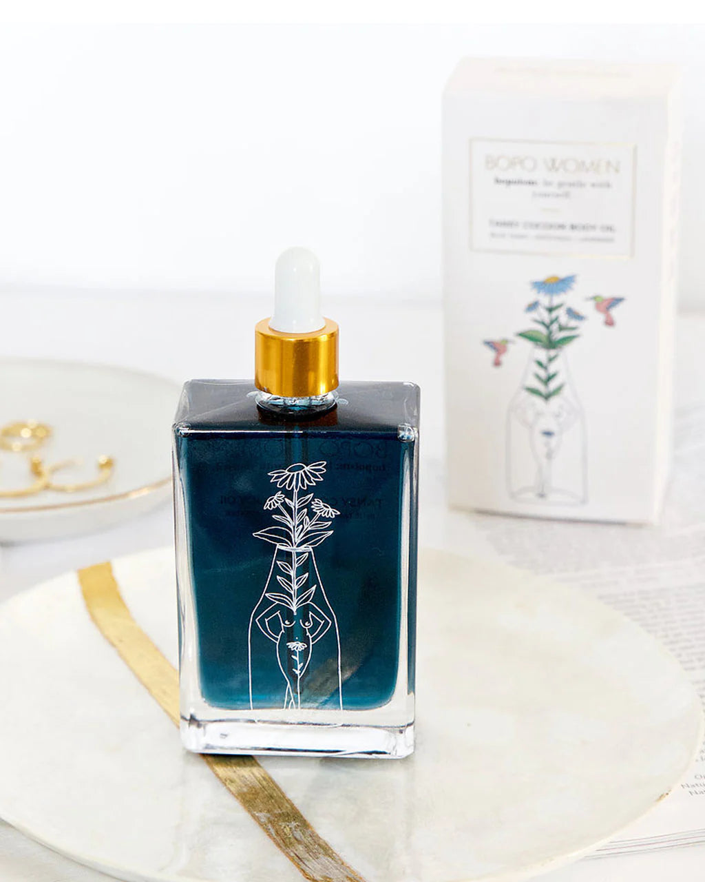 Bopo women Tansy Cocoon Body Oil | The Ivy Plant Studio