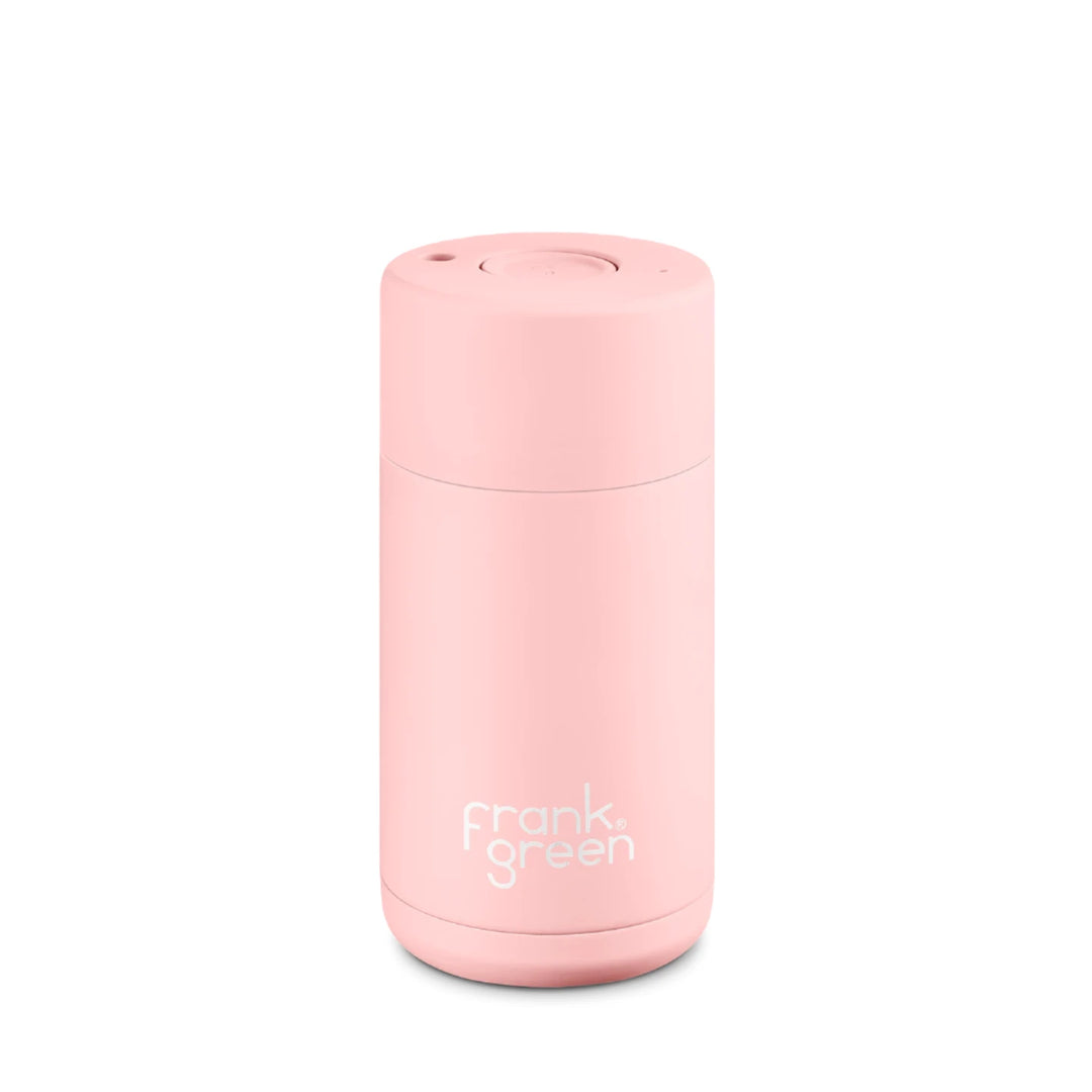 Frank Green 355ml Blushed Push Button Reusable Cup   | The Ivy Plant Studio 