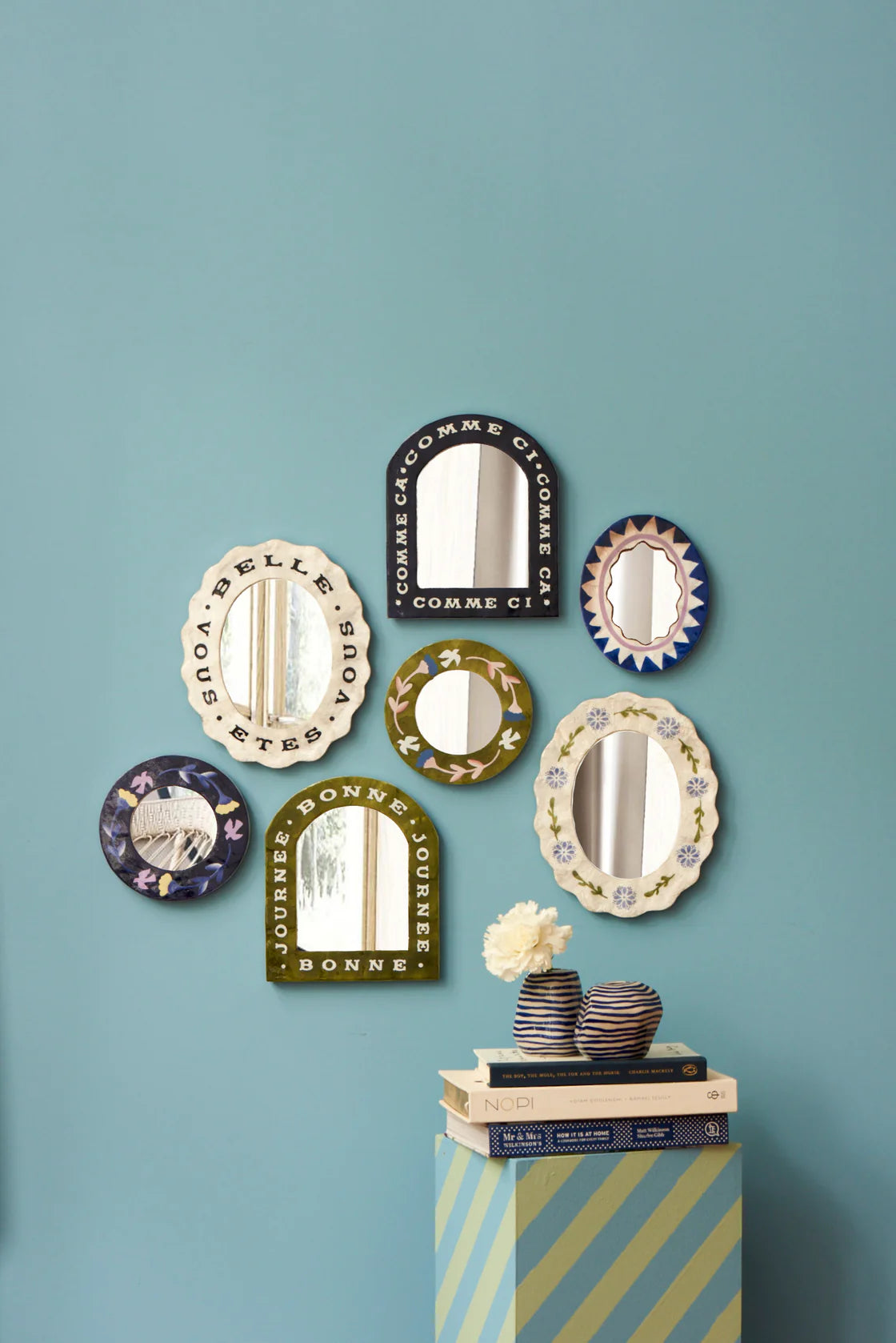 Jones & Co FRANCOIS VERTE MIRROR | The Ivy Plant Studio  1