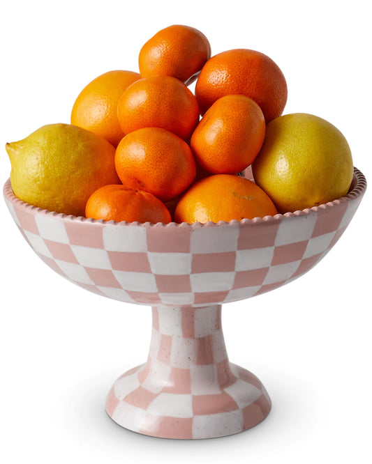 Kip & Co/Robert Gordon CHECKERED FRUIT BOWL | The Ivy Plant Studio 