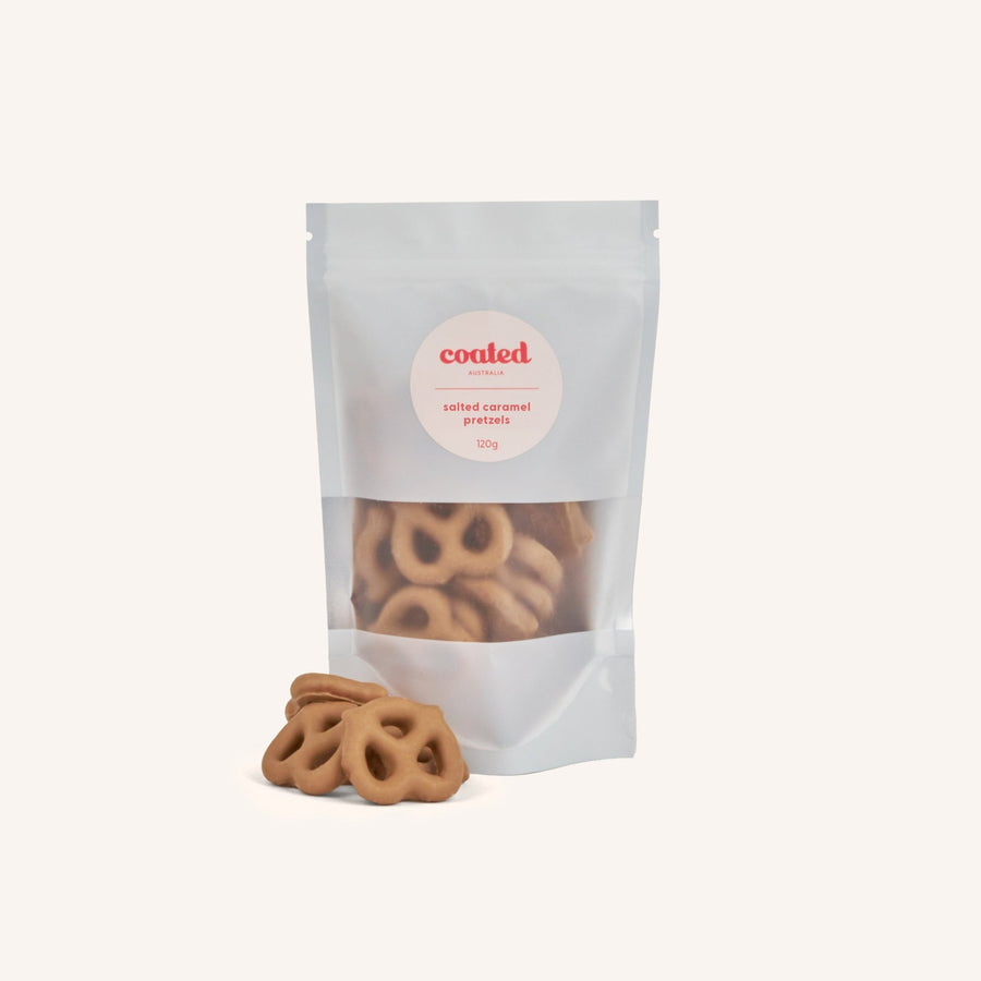 Salted Caramel Pretzels 120g