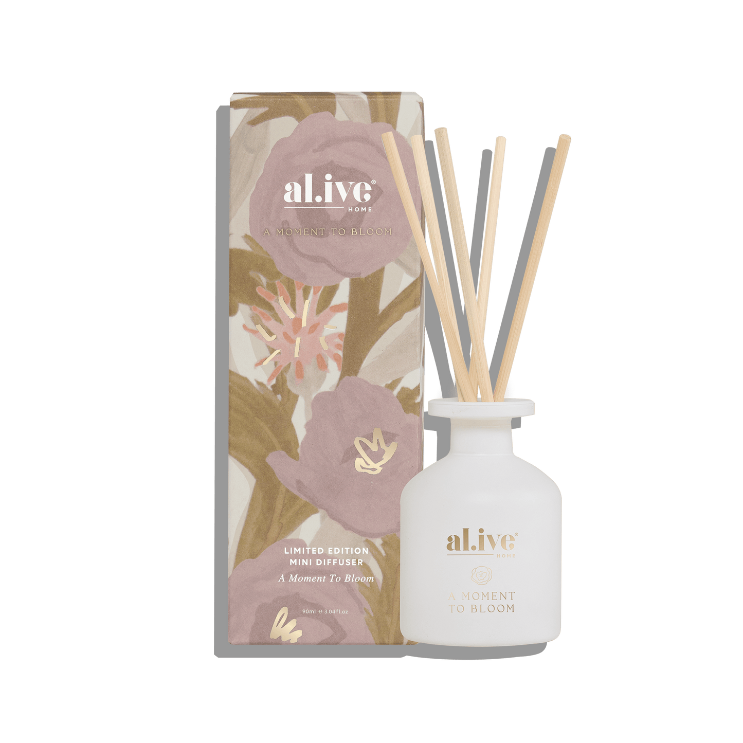 A Moment to bloom diffuser, Alive Body, The Ivy Plant Studio, room scent, diffuser